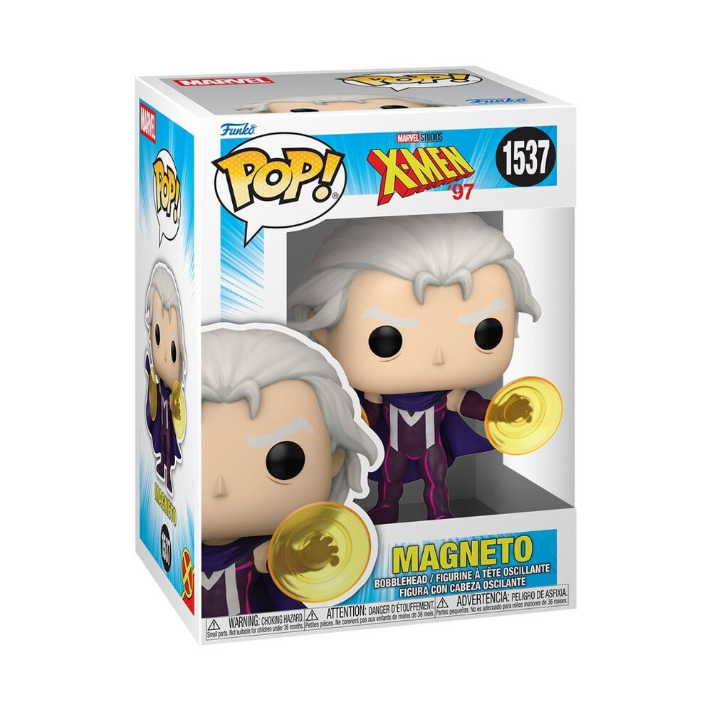 Funko POP! Marvel X-Men ‘97 Magneto without Helmet #1537!